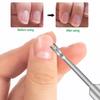 Средство для удаления кутикулы, толкатель омертвевшей кожи, хирургический класс, нержавеющая сталь, инструменты для маникюра, скребок, очиститель для ногтей, триммер