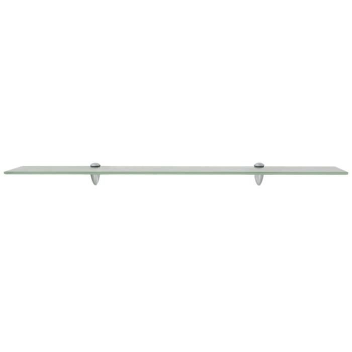 VidaXL Wall Shelves 2 Pcs Glass 90 X 10 Cm 8 Mm