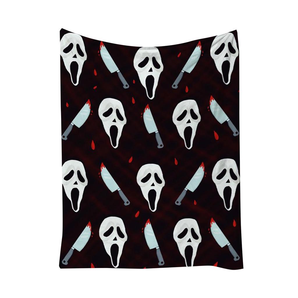 Готическое одеяло, Подарок для дам и девушек, Жуткий принт паутины и паука, Ужасы, Подарок на Хэллоуин, День рождения, Рождество, для вечеринки, Домашний декор, Накидка на диван