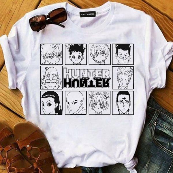 Футболка Hunter X Hunter Hisoka Morow Hxh, женская футболка с героями мультфильмов Harajuku 90S, женская футболка с короткими рукавами, летняя одежда