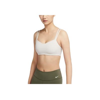 Dri-FIT Alate Solid Support Мягкий спортивный бюстгальтер Женское нижнее белье Белый DO6609-104