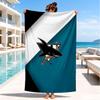 San-Jose Sharks Hockey Beach Towel, Super Soft Microfiber, Perfect Gift for Her/Him, Birthday, for Pool, Beach, Travel, Decor Beach Party
