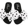 Slippers Women Wear Summer New Fashion Sandal Beach Slides Polka Dot Bow Shoes Comfortable Platform Flip Flops Woman's Sandalia