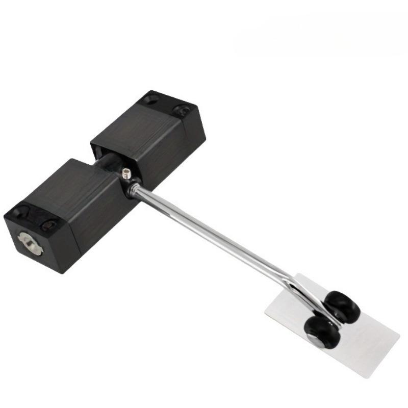 Automatic Door Closer Metal Adjustable Heavy Duty Safety Spring Silence Convert Hinged Door Interior Exterior Self-Closing