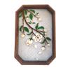 Handmade Cloisonn Enamel Tea Tray DIY Kit With Tools - Classical Chinese Style Decorative Art Craft Home Office Salon Workshop