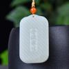 Natural Hotan Jade, universal, Guanyin pendant, female necklace, birthday gift for a girlfriend and wife, with certificate