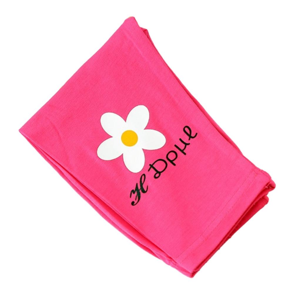 Леггинсы для девочек Укороченные брюки с цветочным принтом Детские брюки