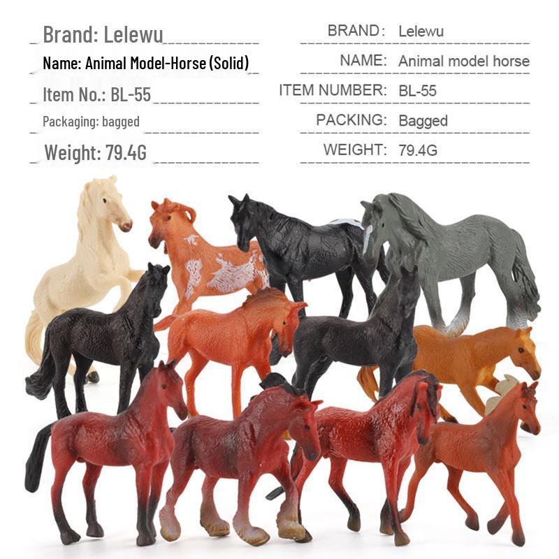 Набор миниатюрных моделей сельскохозяйственных животных для трансграничной торговли: Куры, Утки, Гуси, Коровы и другие