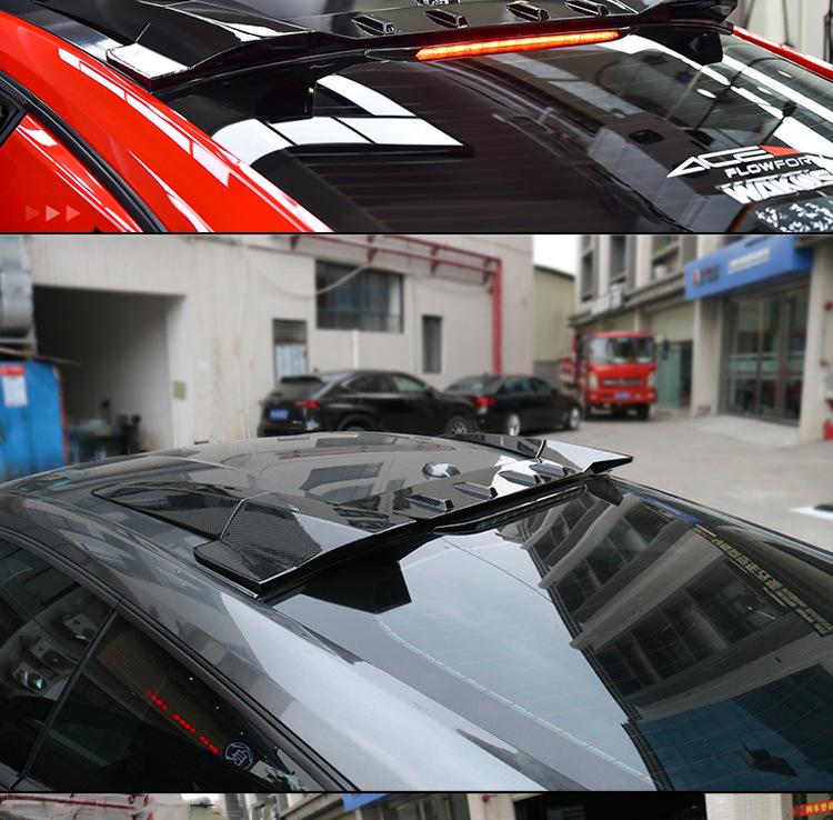 Задний спойлер без сверления для крыши Mustang 15-23 - Модифицированный обвес