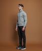 PANICALE Light Gray Soft Half-Zip Knit (Type B)