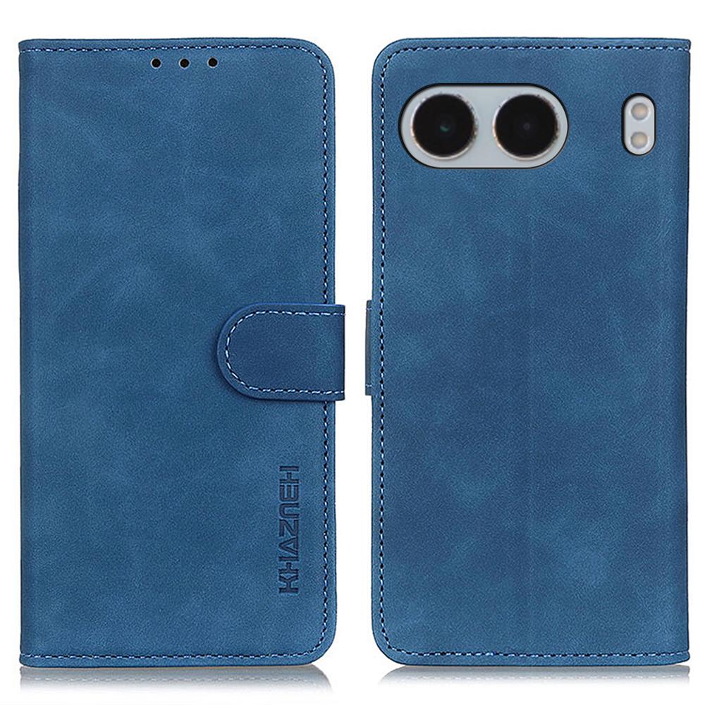 KHAZNEH For OnePlus Nord 4 Case Retro PU Leather Wallet Stand Phone Cover