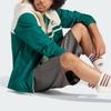 Adidas Оригинальная ветровка с капюшоном и длинными рукавами с цветными блоками и принтом логотипа, мужская верхняя одежда, зеленая IU0201