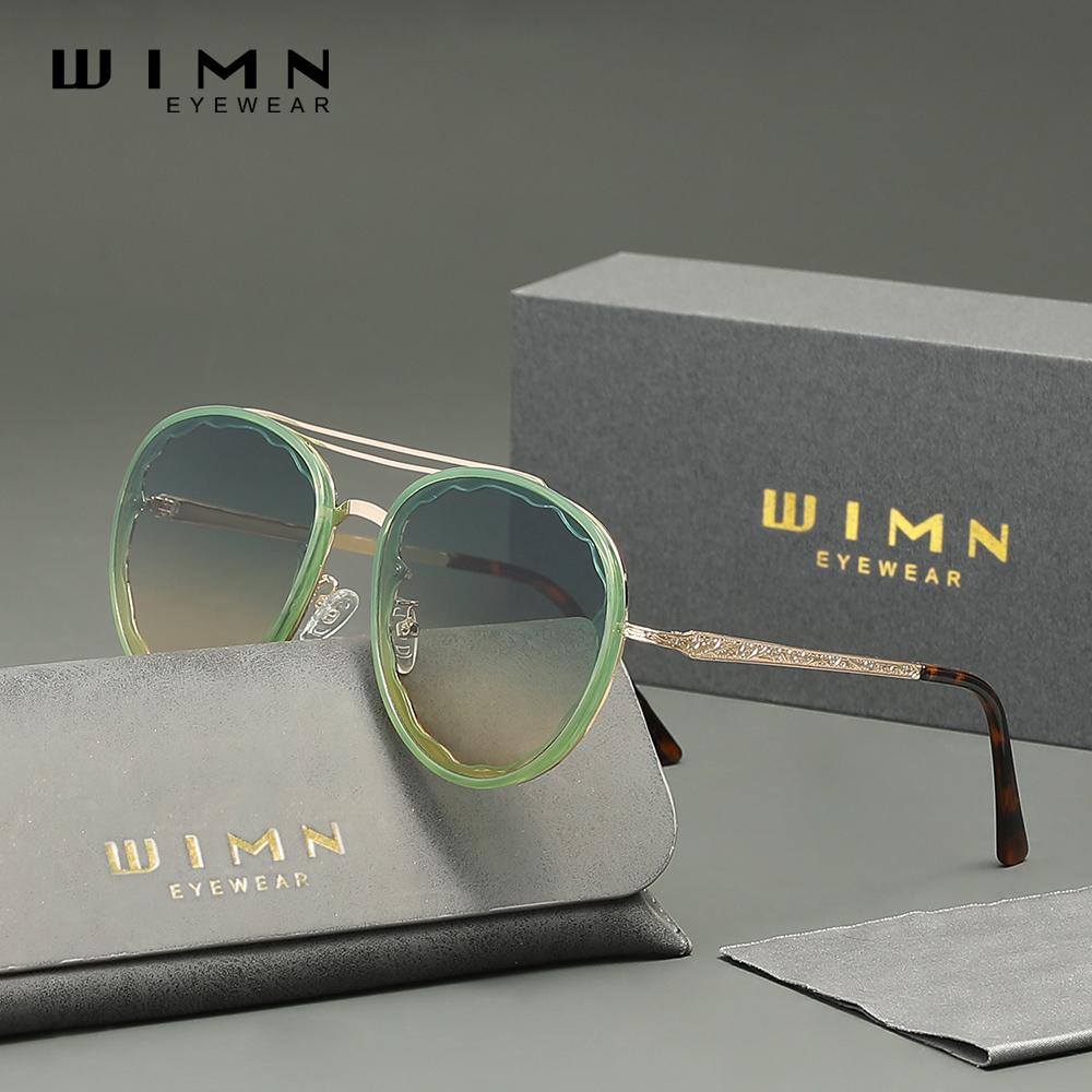 WIMN Легкие круглые солнцезащитные очки с полной защитой от ультрафиолета, поляризованные