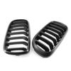 Front Hood Bumper Kidney Grille Grill Black Replacement for BMW X5 F15 2014-2017