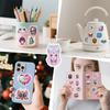 30pcs Kpop Devil Hunter girl group Blue Cat sticker card DIY sticker notebook luggage skateboard waterproof sticker