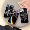 Закаленное стекло Rock L-Led Vintage Band Z-Zeppelin для iPhone 14 13 12 11 Pro Mini XS MAX 14Plus X XS XR Чехол