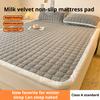 Thicken Warm Milk Fleece Autumn Winter Bed Sheet Warmth Fluffy Cozy Mattress Toppers Anti-slip Antistatic Single Double Bed Pad