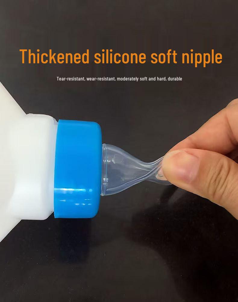 Piglet Milk Feeder: 2.5L Bottle with 6-Nipple Nursing System