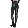 High Waist Black Summer Leather Leggings / Skinny WomenS Pants / Faux Leather Leggings / Eco Leather Pants / S-M-L-XL-2XL-3XL-4XL-5XL Size