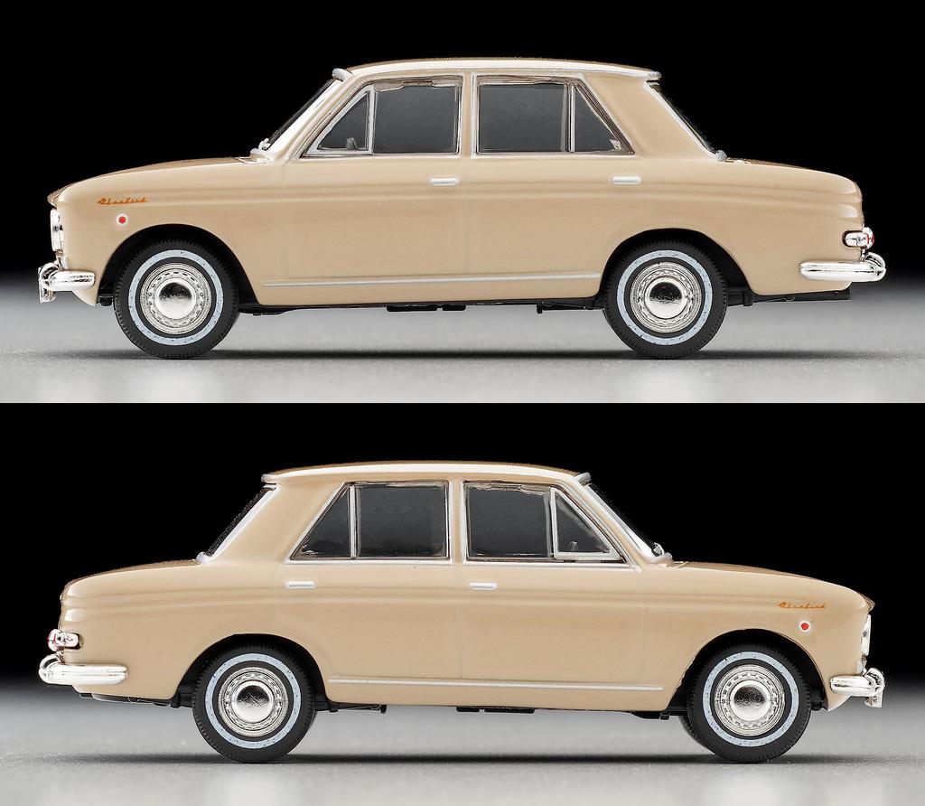 TOMYTEC Tomica Limited Vintage 1/64 LV-65d Datsun Bluebird 1200 Deluxe Бежевый Модель 1963 года (Готовый продукт)