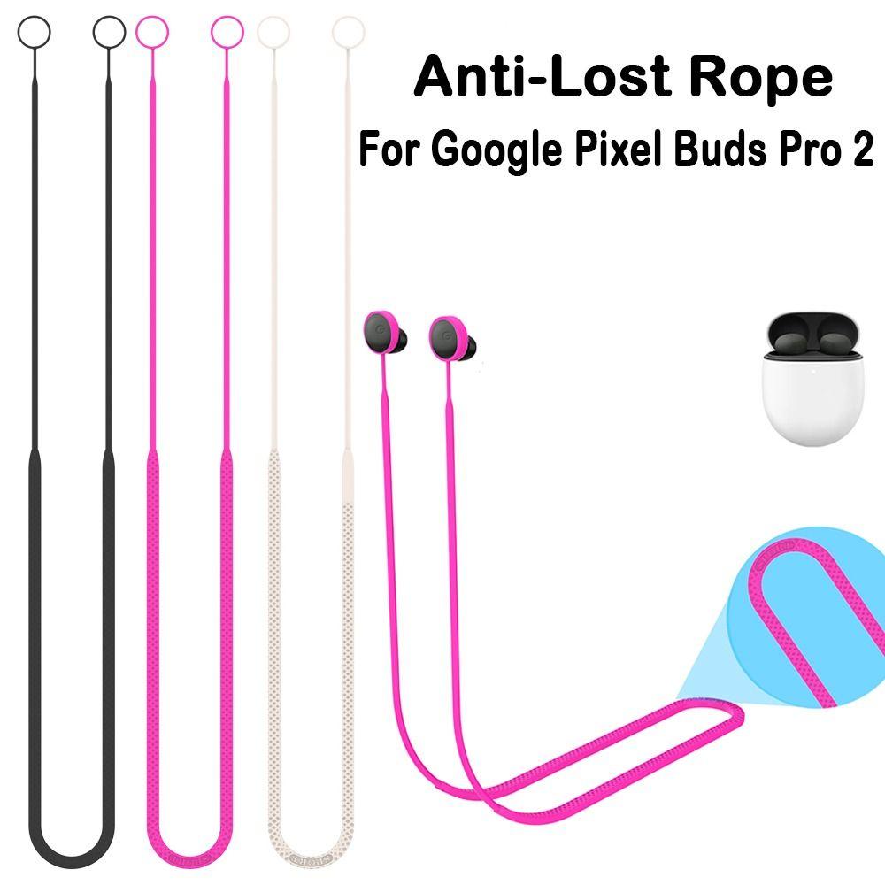 Anti-lost Earphone Anti-Lost Rope Silicone Holder Lanyard Neck Strap for Google Pixel Buds Pro 2