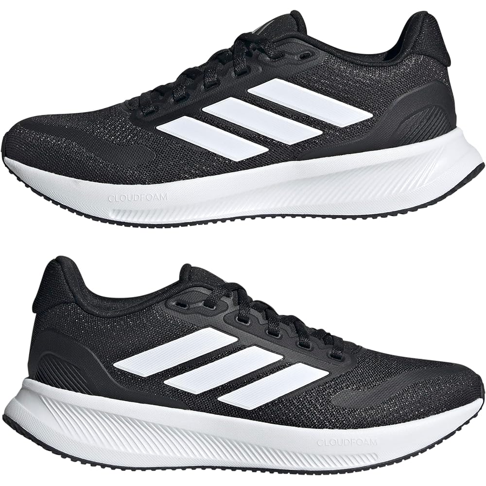 Adidas Corefight 5.0 Kids Sneakers Unisex Black/White 22-25.5cm Footwear Size 23.0 cm