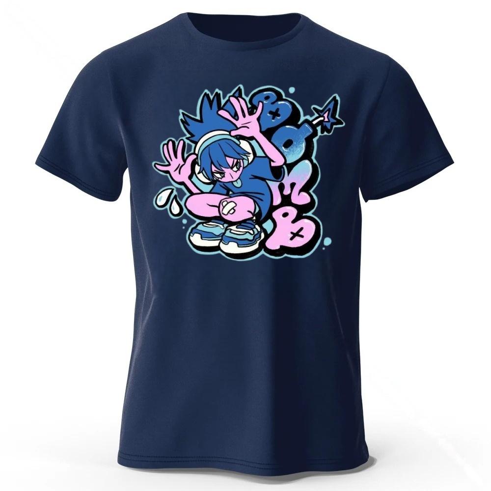 Summer Trendy Street Hiphop Girl Pure Cotton Short Sleeved MenWomen Daily Street Wear Plus Size Comfortable Casual Tshirt