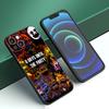 Five-Nights-At-Freddys Phone Case For Apple iPhone 12 13 Mini 11 14 15 Pro Max 7 8 Plus X XR XS SE 2020 2022 Black Silicone Case