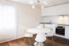 Asturia Ceiling Lamp Chrome 4-Flat White Lampshade E27