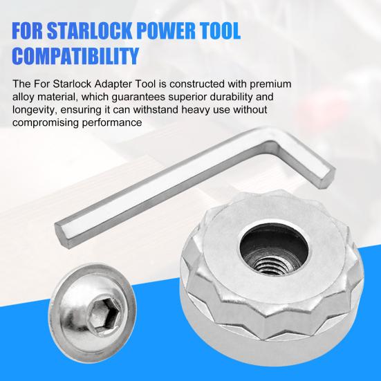 Адаптер для колеблющегося пильного полотна, комплект из углеродистой стали с шестигранным ключом, простая установка, комплект адаптеров для колеблющегося пильного полотна