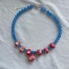 Stackable Beads Fruit Necklace Colorful Beads Fruits Bracelet Bohemian Collarbone Chain  Women