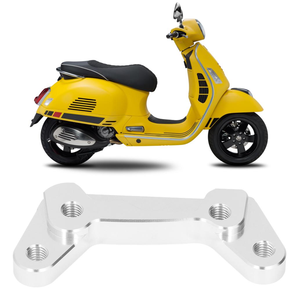 Motorcycle Rear Brake Caliper Adapter Aluminium with Screws Replacement for   GTS GTV300