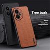 Для Honor 400 5G (Глобальный) Чехол Текстура дерева Покрытый ПУ кожей ПК ТПУ Чехол для телефона