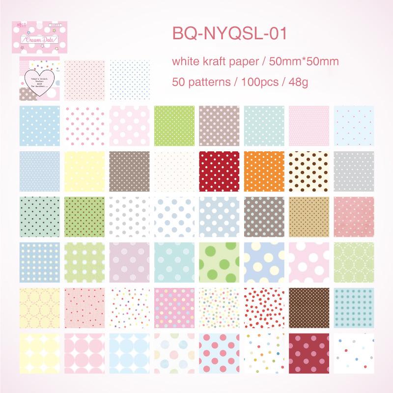 JIANWU The Revelation of Milk Salt Series Vintage Grid Landscape Material Collage Memo Pad Creative DIY Junk Journal Stationery
