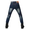 Motorcycle Riding Jeans With CE Level 2 Armor Protection Lightweight Stretchable Safety Pants Spring All-Season Use