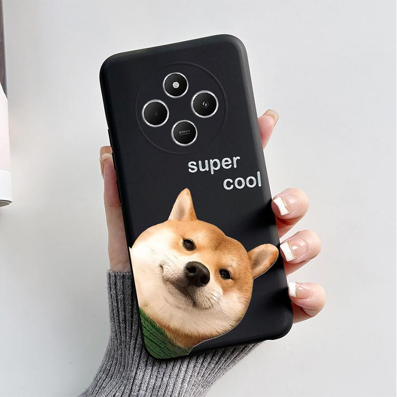 Чехол Redmi 14C Для Xiaomi Redmi 14C Чехол Funda Coque Милый Кот Мультяшный Щенок Собака Силиконовый Мягкий ТПУ Чехлы для Телефона Бампер Redmi 14C