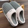 Winter Plush Men Slippers Plus Size Women for Man Furry Shoes