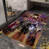 Vibrant Manga Artistry carpet floor mats Home Decor Bathroom mat Office chair cushion Art