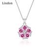 Lindon Women Necklace Pendant Copper Alloy Zircon Fashion Gift