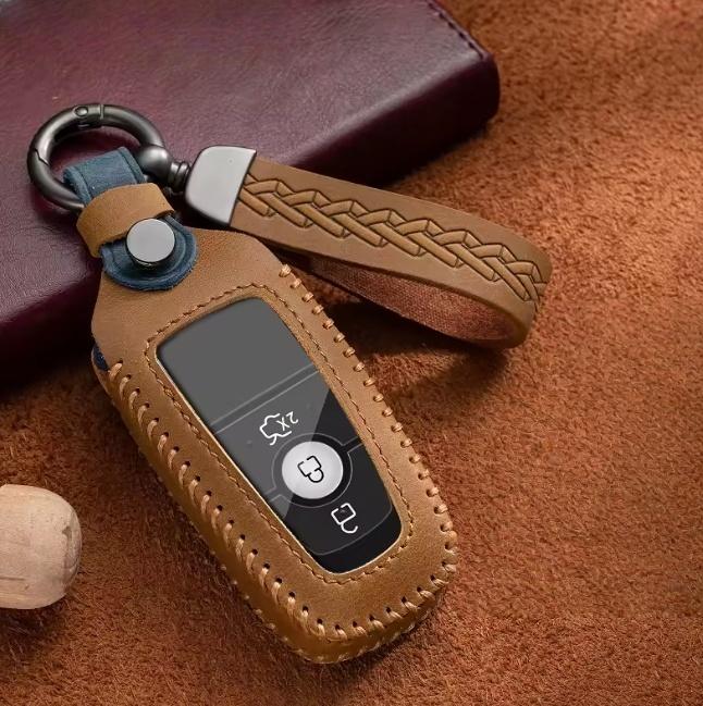 Чехол для автомобильного ключа с полной крышкой для Ford Fusion Mustang Explorer F150 F250 F350 EcoSport Edge S-MAX Ranger Lincoln Mondeo