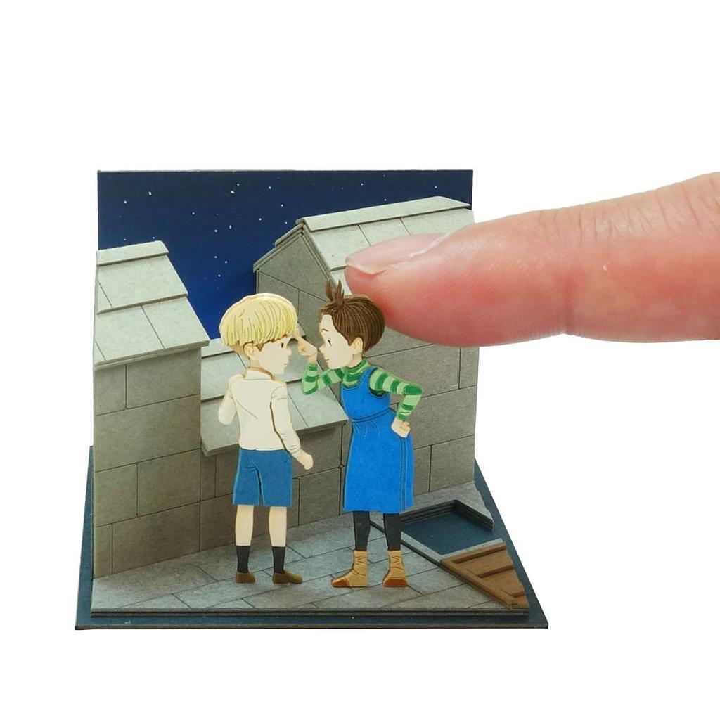 Мини-сериал Sankei Studio Ghibli Арья и ведьма Арья и заварной крем из бумаги поделки MP07-126
