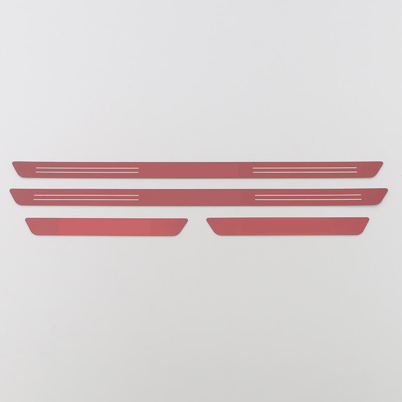 MG 23 MG7 Stainless Steel Sill Strips & Pedal Decoration Stickers - Car Interior Accessories