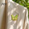 Butterfly Kite Badge Chinese Style Paper Brooch, Enamel Goldfish Swallow Badge, Decorative Pin for Clothing Scarves and Bags Durable Metal