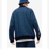 Fila X MIHARA YASUHIRO Куртка оверсайз с геометрическим узором и логотипом Мужская куртка Черная F11M223501F-BK