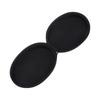 1 Piece Large Capacity Handheld Earphone Container Travel Supplies Black Headphone Carrying Case Shockproof Headset Pouch