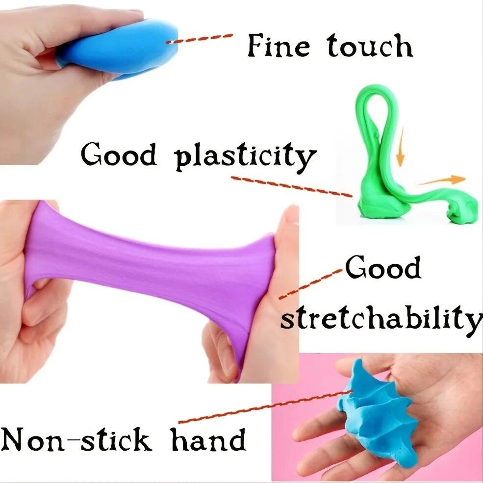 Набор из 36 цветов, застывающая на воздухе глина, сверхлегкая пластичная глина с инструментами для лепки для дошкольного образования и поделок своими руками