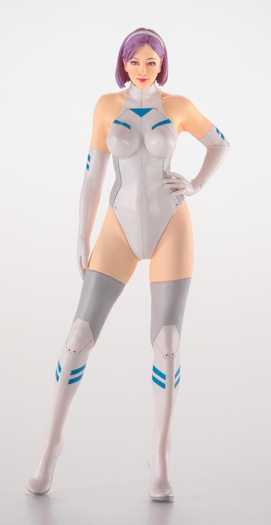 Hasegawa Real Figure Collection AI Cyber Girl Unpainted Resin Kit SP588 1/12 No.38
