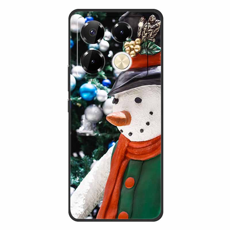 2024 Christmas Phone Cases For Infinix Note 40 Pro 4G 5G Cases Soft TPU Silicone For Note 30 4G 5G Infinix Note 40Pro 30Pro 4G