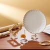 Round/Square Base Metal Arms Crystal Holder Soft Rubber Case Rock Collectibles Shelf  Museum