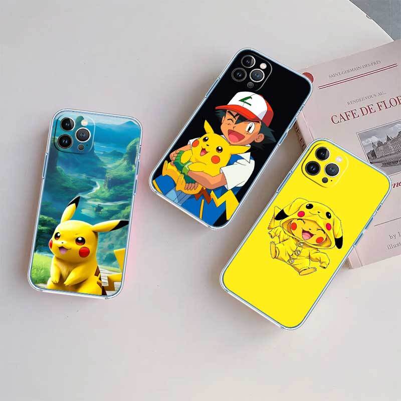 POKEMON Милый чехол для Motorola E7 E22 E20 E13 E15 E22S E30 E40 G10 G20 G04 G22 G23 G05 G75 G35 G55 G6 G7 G8 G9 Plus Power Play